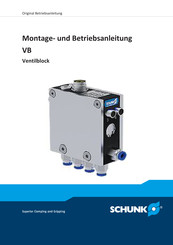 SCHUNK VB 25 Montage- Und Betriebsanleitung
