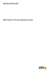 Axis P5624-E Installationsanleitung
