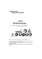 Magnum MIG 208 Alu Synergy Handbuch