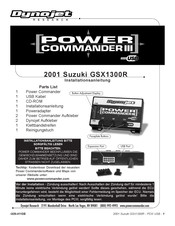 Dynojet Power Commander III USB Installationsanleitung