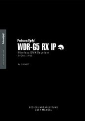 Futurelight WDR-G5 RX IP Bedienungsanleitung