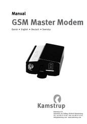 Kamstrup GSM Master Modem Handbuch