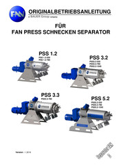 Bauer FAN PSS3.2-780 Originalbetriebsanleitung