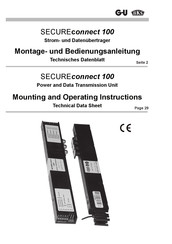 G-U SECUREconnect 100 Montage- Und Bedienungsanleitung