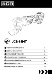 jcb JCB-18MT Bedienungsanleitung