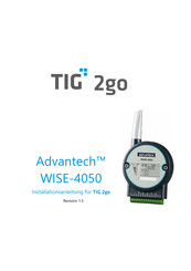 Advantech WISE-4050 Installationsanleitung