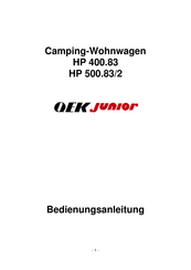 Qek junior HP 500.83/2 Bedienungsanleitung