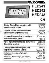 Falcon HED243 Handbuch