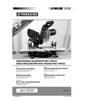 Parkside PKS 1700 B2 Bedienungs- Und Sicherheitshinweise