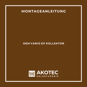 AkoTec OEM VARIO DF Montageanleitung