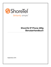 ShoreTel 485g Benutzerhandbuch