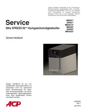 ACP MRX523 Serie Servicehandbuch