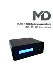 MD mXion 30B Bedienungsanleitung