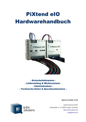 Qube Solutions PiXtend eIO serie Hardwarehandbuch