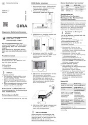 Gira 5204 00 Gebrauchsanleitung