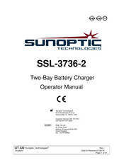 Sunoptic Technologies SSL-3736-2 Bedienungsanleitung