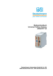 DEUTSCHMANN AUTOMATION UNIGATE CX Bedienerhandbuch