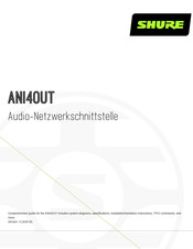 Shure ANI4IN Handbuch