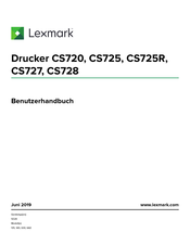 Lexmark CS728 Benutzerhandbuch