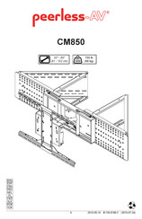 peerless-AV CM850 Bedienungsanleitung