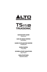 Alto Professional TS115PA TRUESONIC Schnellstartanleitung