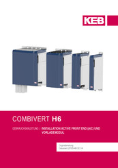 KEB COMBIVERT H6 Gebrauchsanleitung