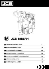 jcb JCB-18BLRH Bedienungsanleitung