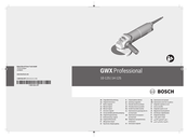 Bosch GWX 9-125 S Professional Originalbetriebsanleitung