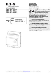 Eaton Moeller EC4E-221-6D4T1 Montageanweisung