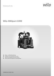 Wilo Wilo-EMUport CORE Einbau- Und Betriebsanleitung