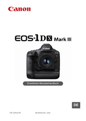 Canon EOS-1Dx Mark II Erweitertes Benutzerhandbuch