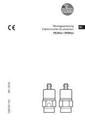 Ifm PA30 Serie Montageanleitung