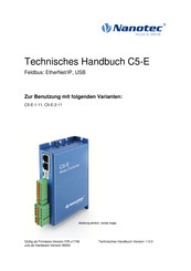 Nanotec C5-E serie Technisches Handbuch