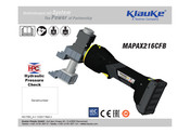 Klauke MAPAX216CFB Bedienungsanleitung