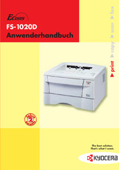 Kyocera FS-1020D Anwenderhandbuch