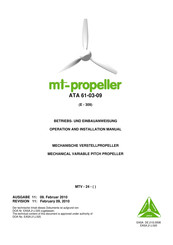 MT-Propeller MTV-24 Betriebs- Und Einbauhinweise