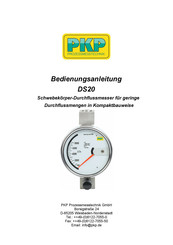 PKP DS20 Bedienungsanleitung