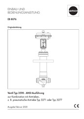 Samson EB 8076 Typ 3598 Einbau- Und Bedienungsanleitungen