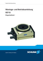 SCHUNK RST-D 134 Montage- Und Betriebsanleitung