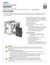 GF Signet 9950 Anleitungsblatt