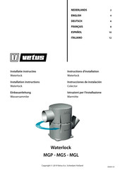 Vetus MGP102102 Einbauanleitung