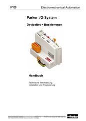 Parker DeviceNet + Handbuch