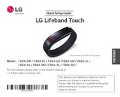 LG FB84-SX Kurzanleitung