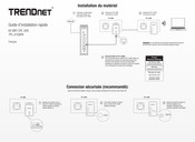 TRENDnet TPL-410APK Anleitung Zur Schnellinstallation