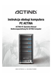 Action ACTINA Bedienungsanleitung