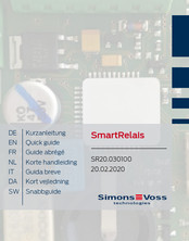 Simons Voss Technologies SmartRelais Kurzanleitung