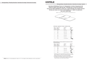 Hafele 642.47.507 Montageanleitung