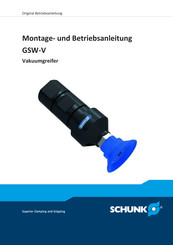 SCHUNK GSW-V 20 Montage- Und Betriebsanleitung