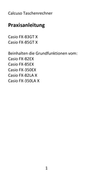 Fachbuch Casio FX-83GT Plus