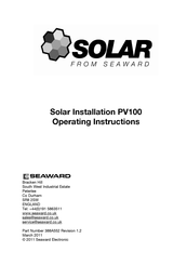 Seaward Solar Installation PV 100 Bedienungsanleitung